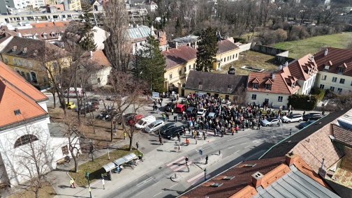 Kundgebung Khleslplatz